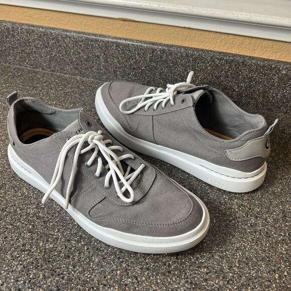Cole Haan Other - Cole Haan Grand 360 Mens Sz 13 M Shoes Gray Canvas Casual Comfort Sneaker Oxford
